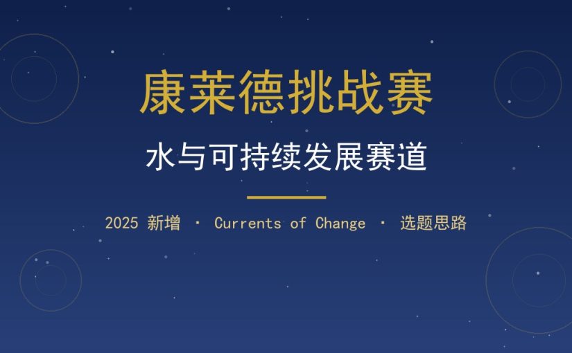 康莱德水与可持续发展赛道是什么？新方向特点与选题思路解析
