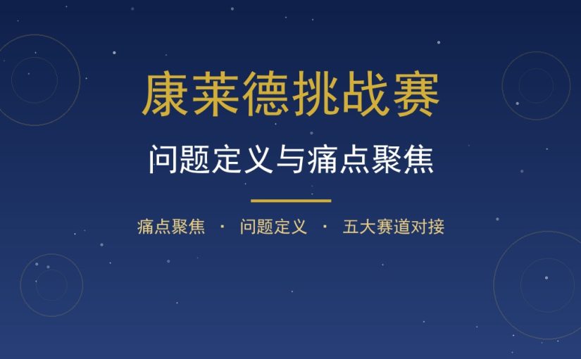 康莱德问题定义怎么做？从痛点出发锁定真课题